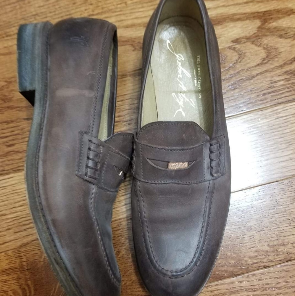 Frye penny loafers